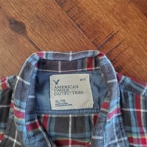 Flannel button down shirt